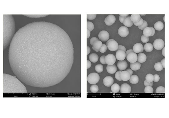 Silspher P28多孔球形硅微粉在色谱柱层析料中的测试应用
